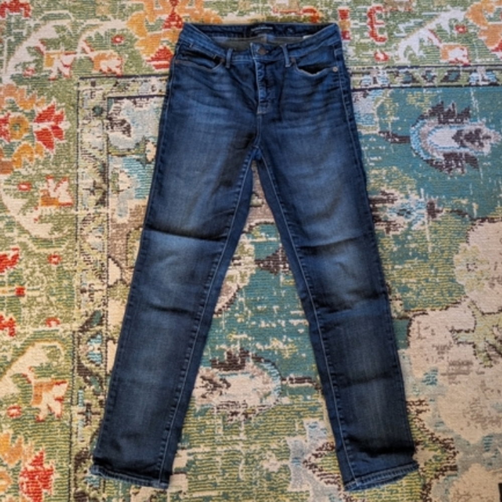 Lucky Brand | Indigo Hayden High Rise Skinny Jeans - Picture 4 of 9
